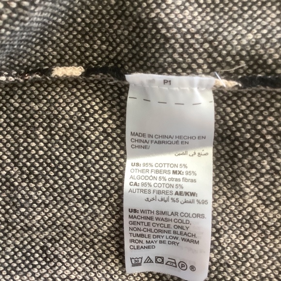 Chico's Leopard Print Open Cardigan Sweater Pockets Size2 - Picture 13 of 16